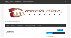 Desktop Screenshot of mariodiazflooring.net